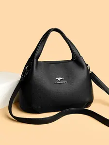 Women's Handbag Fashion Simple Casual Vintage Solid Color Design, Casual Commuting Handbag, Perfect for Daily Commute Shopping Work, Versatile Style, Hand Shoulder Bag