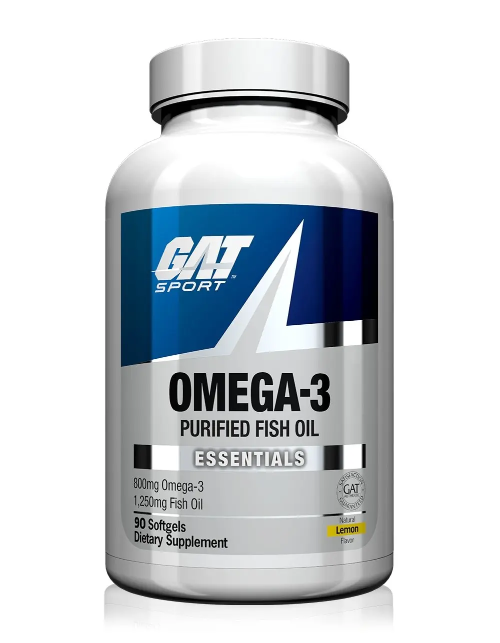 OMEGA-3 Essential Fatty Acid Nutritional Supplement, Daily Dietary Supplement for Fitness & Healthcare Support, Muscle Maintenance Aid