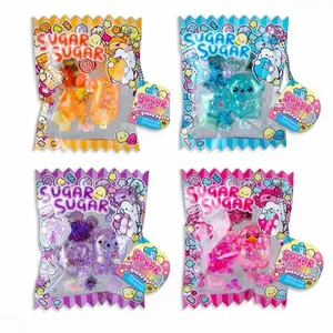 ORB Curiosities SUGAR SWAP GACHA POUCH Glitter SQUISHY Pack - Squishies Sensory Viral Toy Stress Relief Fidget Ball Cube FIVE BELOW - SWAP Sparkle Squeeze