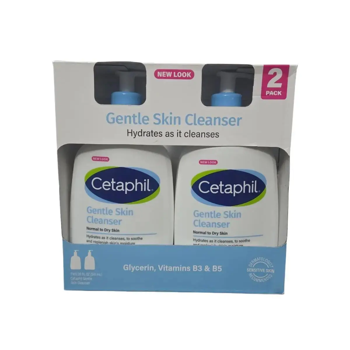 Cetaphil Gentle Skin Cleanser Dry to Normal Sensitive Skin 20 Fl Oz (2 Pack) Cetaphil Gentle Skin Cleanser Dry to Normal Sensitive Skin 20 Fl Oz (2 Pack)