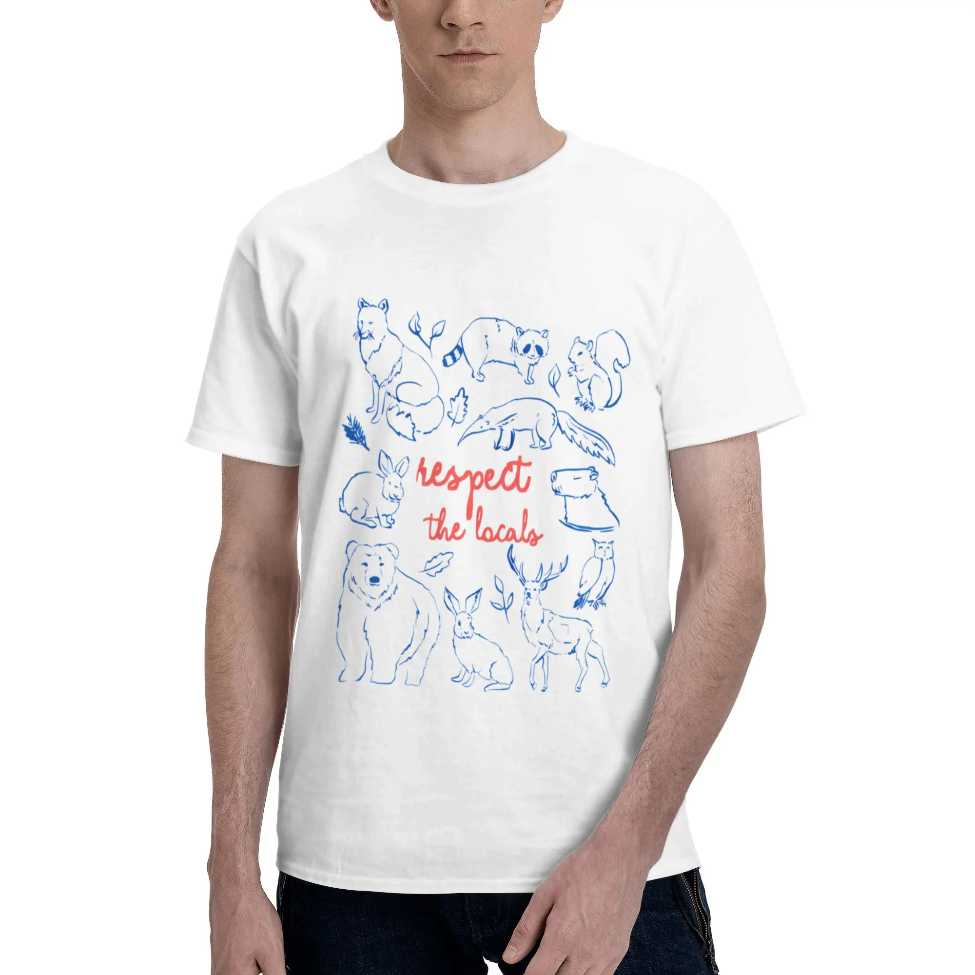 National Park Shirt, Respect The Locals, Camping Shirt, Gift For Granola