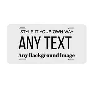 Custom License Plate