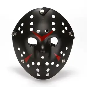 Movie Hockey Mask Jason Voorhees Friday The 13th Horror Scary Mask Halloween Party Cosplay Masks for Adult Men Halloween Gift Costume Accessories Comfortable