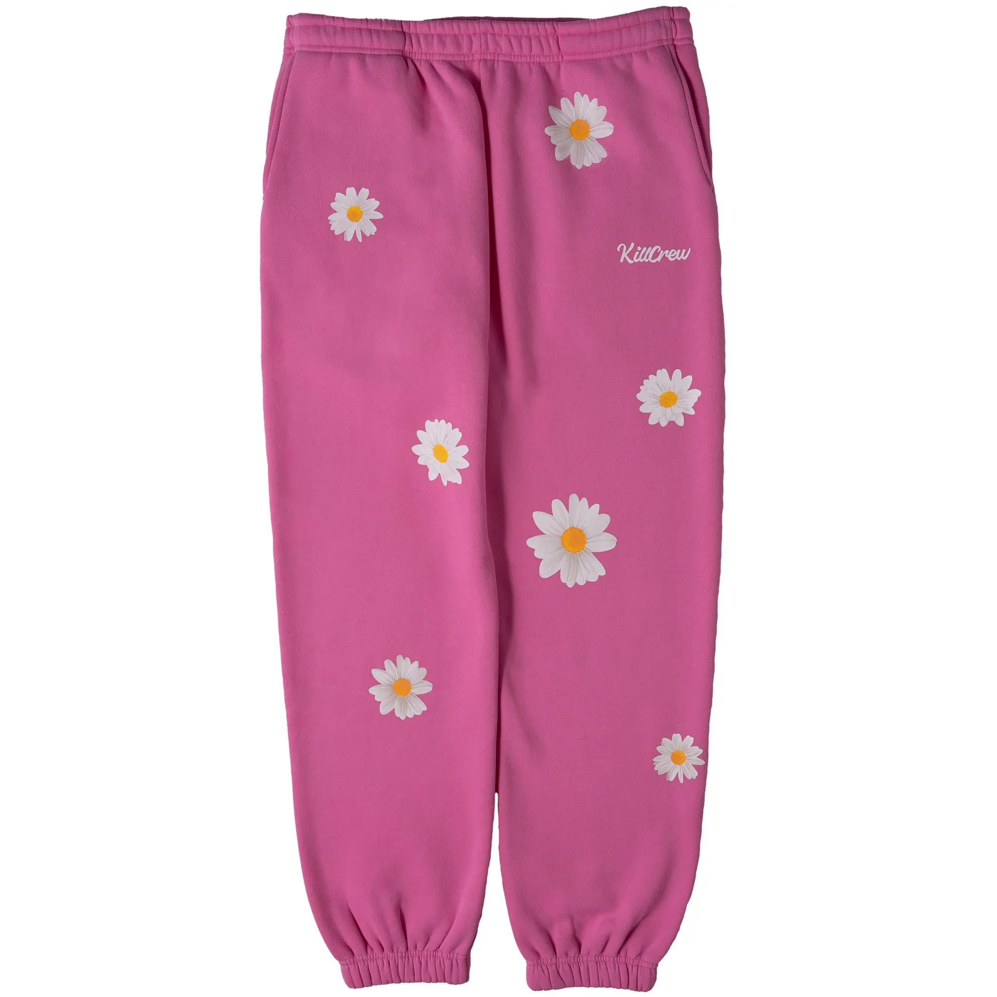 Kill Crew Daisy Oversized Lux Sweatpants Fit Soft Cuffed Cotton Comfort