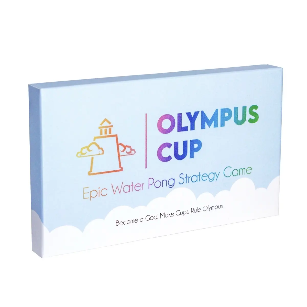 Olympus Cup: Water Pong Strategy Game for Parties, Family Gatherings, Friend Get Togethers with Easy and Simple Rules