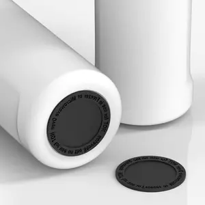 6 Pack Water Bottle Bottom Pad Compatible with  FreeSip 24oz, Twist 24oz,  Waterbottle Bottom Silencer, Protective Anti-Slip Rubber Bottom Protector