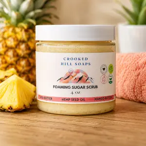 Pineapple Foaming Sugar Scrub