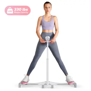 MERACH 2-in-1 Ski Trainer Machine, Leg Exercise Machine, Low-Impact Plyometric Training, Indoor Cardio Workout Equipment for Home Gym, OutdoorFun Vertical Stepper Smart Folding Treadmill, Thigh Trainer