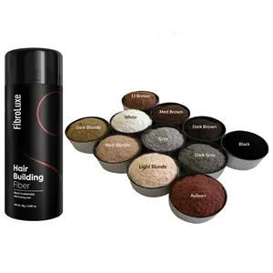 Hair Fiber for Sparse Hair, 11 Colors Available, 28g Hair Powder Bald Spot Cover Up, Instantly Fills Hair Volume, Hair Volume Builder, Natural Look, Hair Building Fiber, Hair Styling Powder