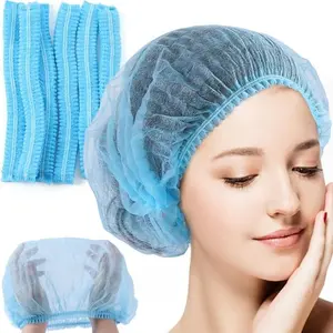 Disposable Bath Cap, Disposable Hat for Hair Protection, Waterproof Shower Cap, Hair Cover for Spa and Hair Treatment, Shower Cap Set