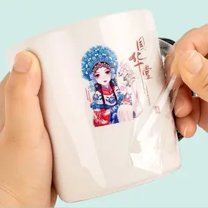 BOC 100pcs Custom waterproof  3D UV transfer stickers Car Labels Decals Personalized Brand Logo Name  DIY Self-adhesive
