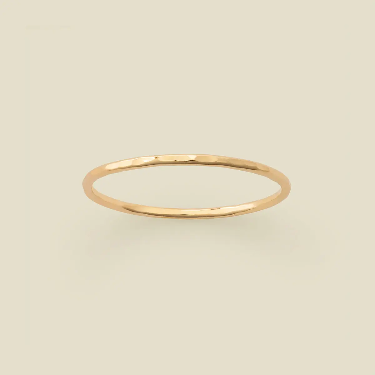 Hammered Stacking Ring Personalized Jewelry Wedding Bands