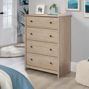 River Ranch 4-Drawer Bedroom Chest, Harvest Walnut Finish