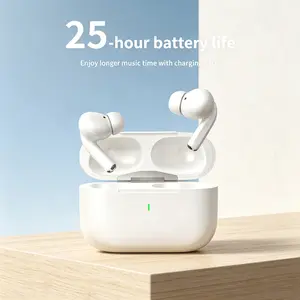 Bluetooth-compatible Wireless Earbuds, In-Ear High-Fidelity Sound, 24hr Battery Life, Fast Charging Case, Noise Isolation, Android iOS PC Compatible