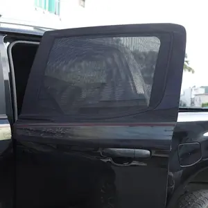 4 PCS Breathable Car Window Mosquito Net, Anti‑Bug Privacy Sun Shade Window Screen, Universal Car Window Shades for Camping, Road Trips & SUV fathersdaygift