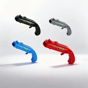 4PCS Bottle Opener with Cap Launcher,Funny Shooting Gun Creative Opener for Family Gatherings Party Games Bar Outdoor BBQ,Cool Gifts for Birthday Christmas Father's Day