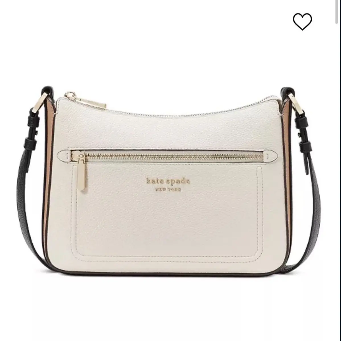 Kate Spade New York Hudson Colorblocked Pebbled Leather Crossbody