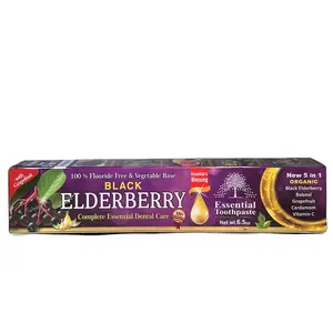 Dental Care Essential Palace Organic Toothpaste Black Elderberry