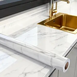 393.7" x 15.75" Peel and Stick Wall Paneling Roll,Wall Panels Glossy Finish Self-Adhesive Waterproof Wallpaper for Interior Wall Decor for Kitchen Bathroom Shower Film Window Glass Stained Retro
