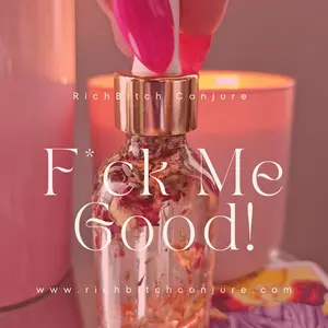 FMG Hoodoo Conjure Oil | Lust and Passion Oil | Intimate Attraction Ritual Oil | Magnetism and Desire Rootwork Oil | Spiritual Supply