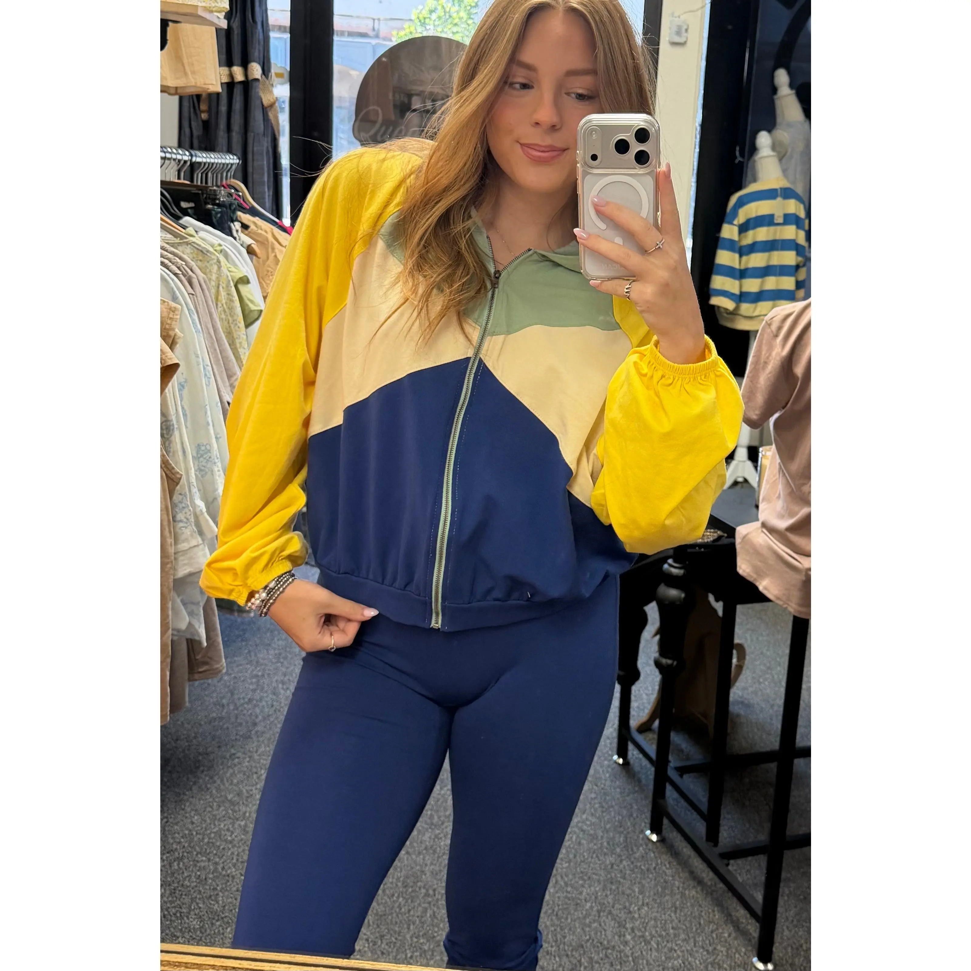 Zip Up Hoodie and Pant Set Comfy Lounge | Queen Bee Boutique