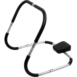 Ab Trainer Abdominal Machine Exercise Crunch Roller Workout Exerciser, Black