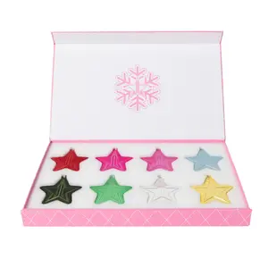 Star Ornament Set - Includes 8 Star Ornaments in a beautiful Gift Box Set