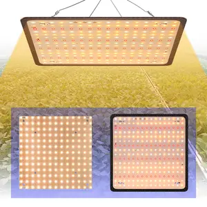 150W Full Spectrum LED Plant Grow Light 110V/220V Quantum Board Planting Fill Lights Sunlight, Plant Growing Lamp, Outdoor Greenhouse Hydroponics System UV IR Red Blue Veg Fruit Seeding Blooming Lamp Potted Succulent Cactus Lighting with Hook US Plug