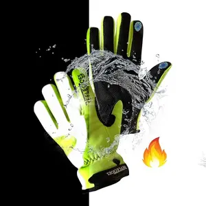 Reflective Winter Cycling Gloves