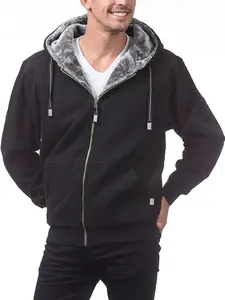 Pro Club Men's Heavyweight Pile Full Zip Hoodie