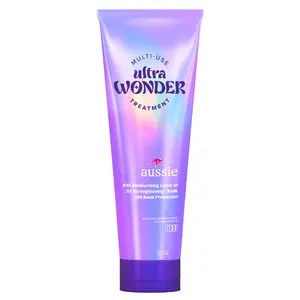 Aussie Ultra Wonder Treatment Leave-In and Pre-Wash, with amino acids, for All Hair Types and Curls, 8 Fl Oz