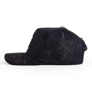 GORRA COLOR BLACK 3CRUCES