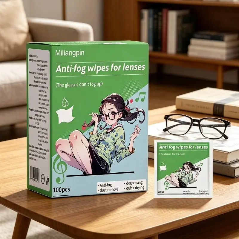 Camera Lens Alcohol Wipes, Disposable 75% Alcohol Cotton Pads, Non-Woven Material, Safe for Lenses, Phones, Mice, Keyboards, Nail Art