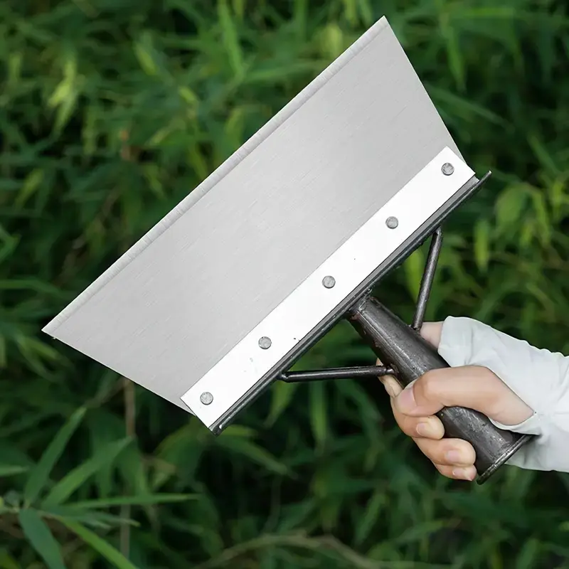 Heavy-Duty Stainless Steel Trowel for Gardening - Versatile Weeding Shovel & Scraping Spatula for Outdoor Chores - Durable Design for Yard & Farm Maintenance - No Handle Included, Labor-Saving Gardening Trowels