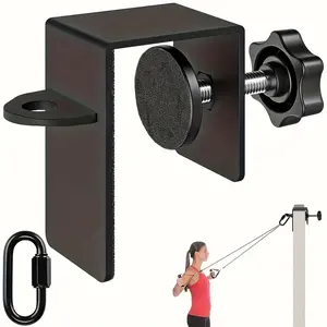 Door Anchor Stretch Strap - Door Flexibility Trainer for Dance, Yoga, Taekwondo & Gymnastics - Leg Stretch Strap with Loops - Adjustable Split Trainer for Home Use