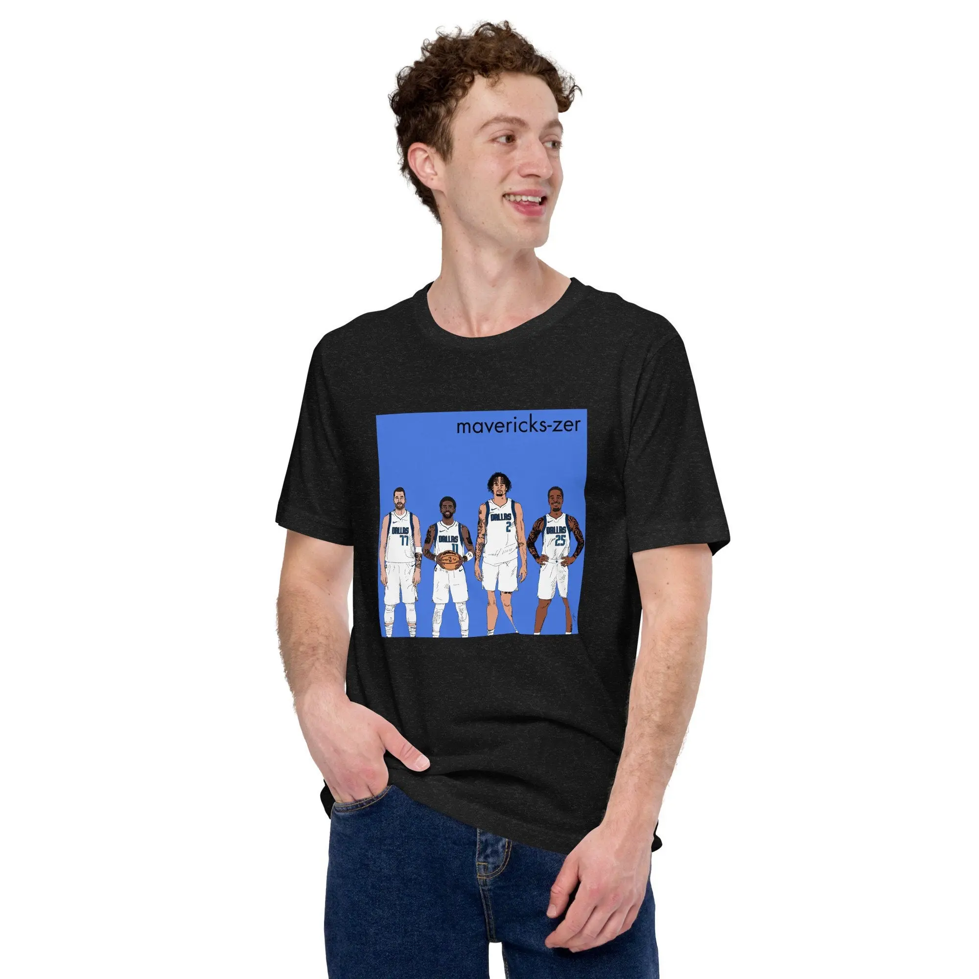 Mavericks-zer basketball Unisex t-shirt, Classic 90s Graphic Tee, Unisex, Vintage Bootleg, Gift, Retro 290524VACL-08