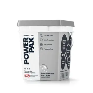 All-in-1 Commercial Laundry Detergent Capsules – Free and Clear
