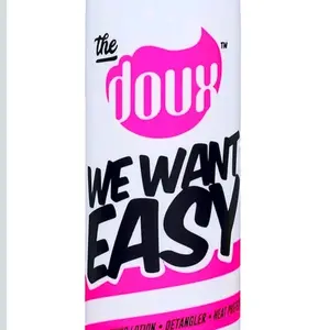 Doux We Want Easy Texture Tamer Leave In Conditioner for Curly Hair Frizz Control Cream with Shea Avocado & Almond Oils Multi-Benefit Curl Cream Deep Hydration Protection Anti-Frizz Powerhouse Style-Ready Heat-Safe