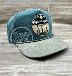 Cope Oilfield Patch on Retro Stonewashed Rope Hat