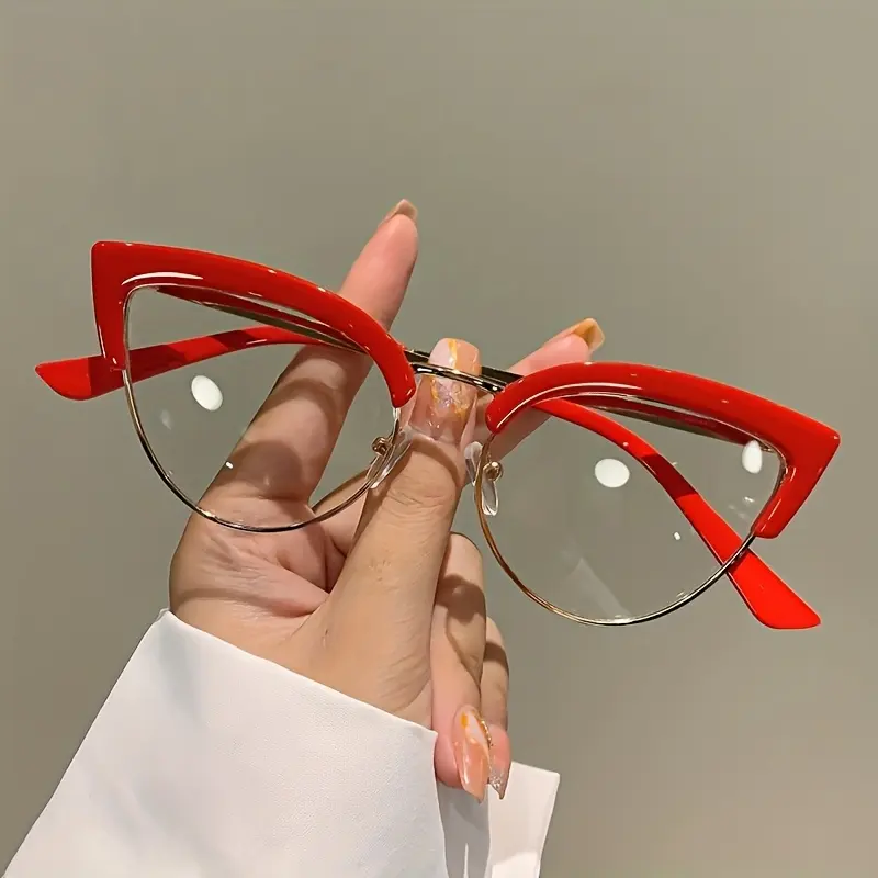 Women's Cat Eye Reading Glasses - Reading Glasses with Magnification of 100° to -400°, Lightweight Glasses for Computer, Books, Daily & Formal Use - Multi-Colored Glasses, Durable Frame, Vision Support, High Quality Lenses, Reading Eyeglasses