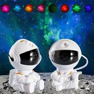 Astronaut Galaxy Star Projector Starry Night Light - Starry Nebula Ceiling Projection Lamp with 8 Modes, Remote and 360° Adjustable, Gift for Kids Adults for Bedroom Decor Aesthetic  Christmas gift