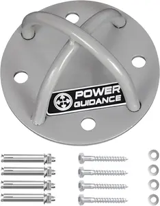 POWER GUIDANCE Wall and Ceiling Mount Bracket for Suspension Straps, Gymnastic Rings, Yoga Swings & Hammock Resistance Band Battle Rope