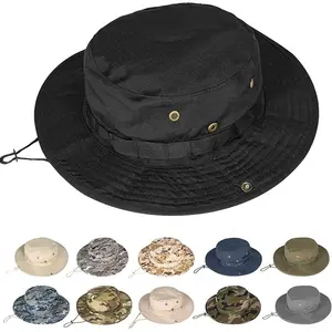 Rosoz Sun Hats for Men Women Boonie Hat UPF 50+ Bucket Hat Wide Brim UV Protection Fishing Hiking Safari Outdoor Hats