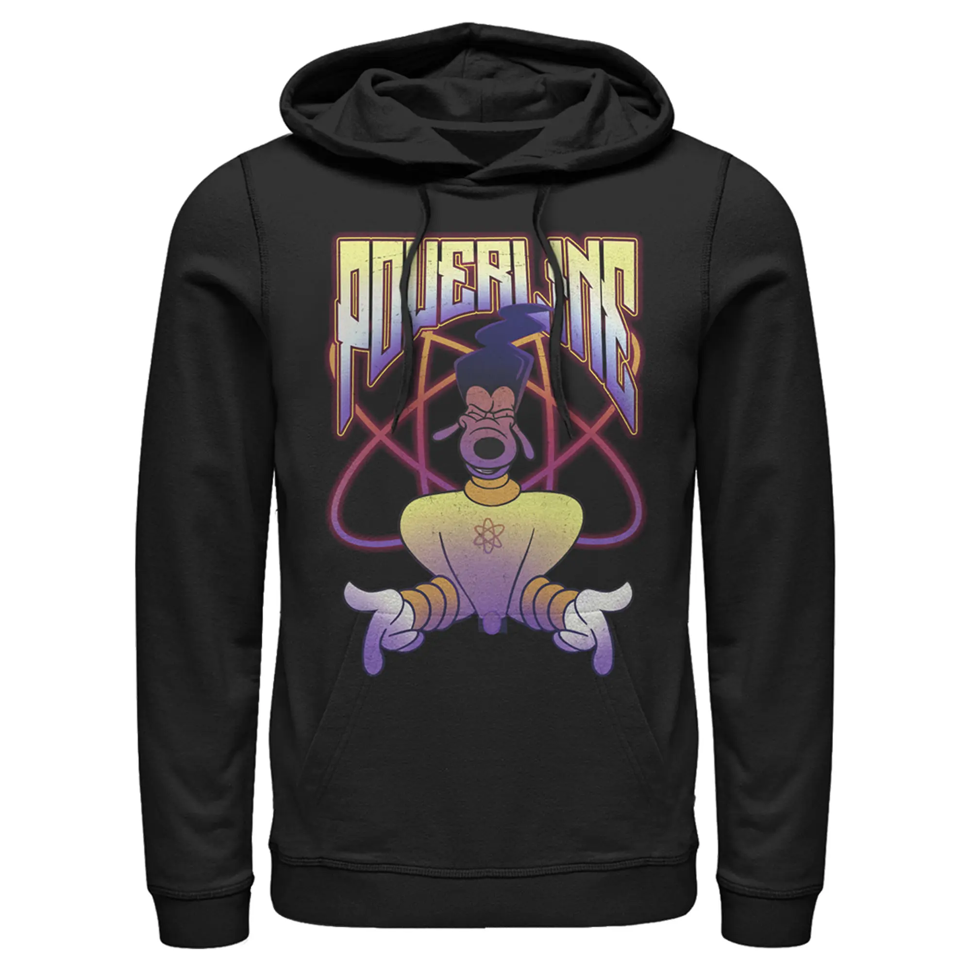 Men's A Goofy Movie Powerline Retro Pull Over Hoodie