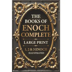 The Books of Enoch Complete LARGE PRINT (Illustrated): 1, 2 & 3 Enoch With Authentic Illustrations, Insightful Introductions and Commentary