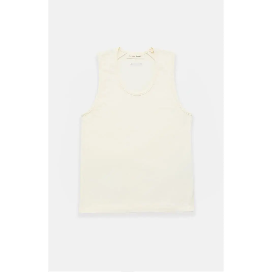 Fear of God ESSENTIALS Men's Women's Ivory Classic Tank Top