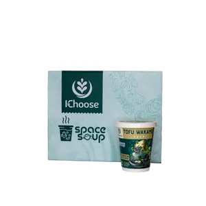 Space Soup – Instant Tofu Wakame Soup, Plant-Based, 7g Protein, 1 Pack (20g)