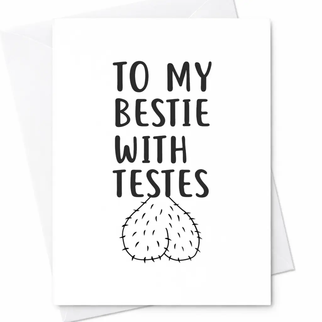 Funny Naughty Greeting Card, Inappropriate Valentine's Day C-125