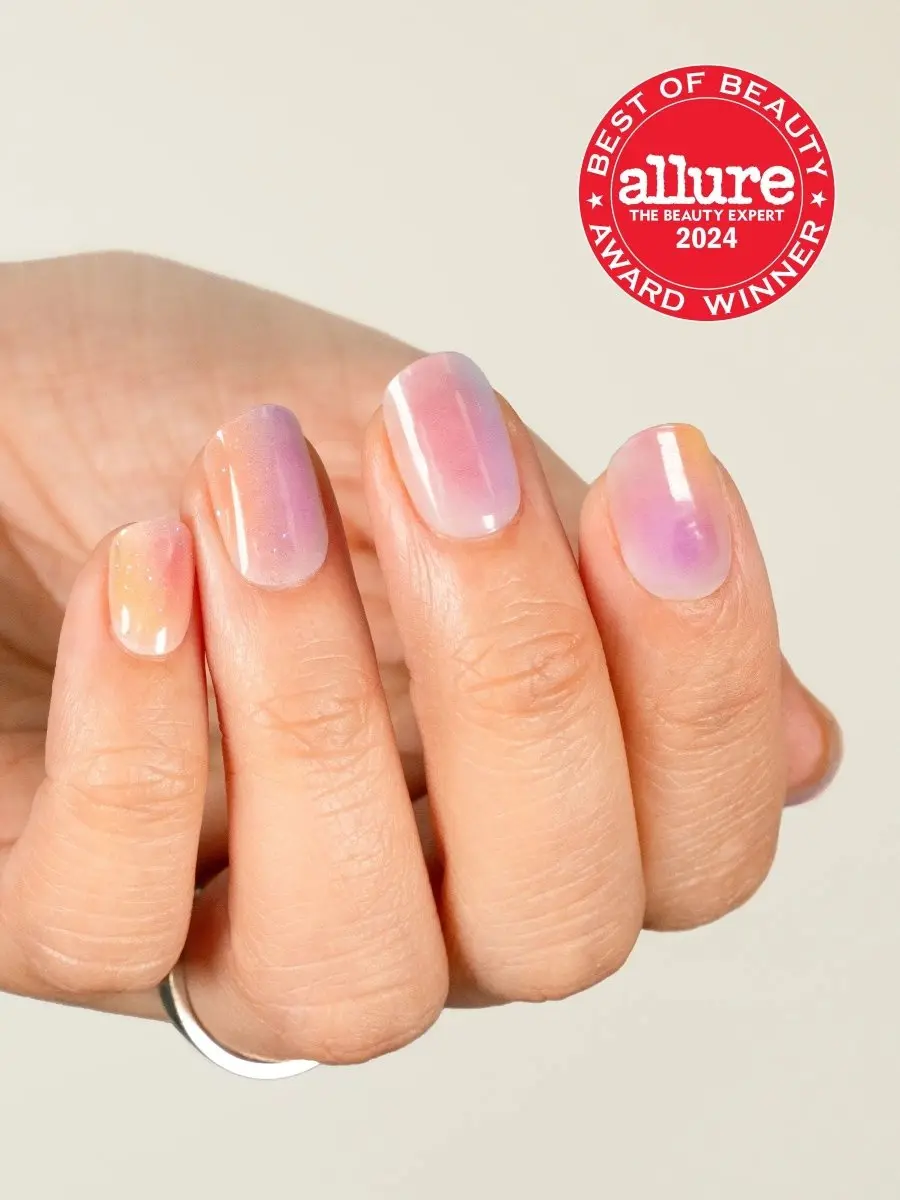Hey, Sunset Drive? - Semi Cured Gel Nail Strips, No LED Lamp Required