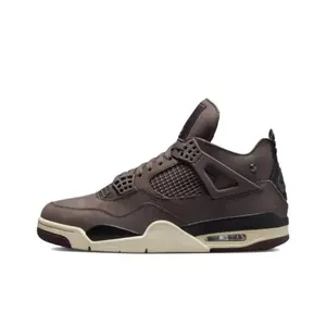 Warm earth tone suede mid-top vintage trainers ideal for fall & winter, soft thick suede upper blocks cold wind, sturdy multi-layer traction outsole. Muted dark brown colorway matches flannel shirts, hoodies and heavy outerwear all cold season long.